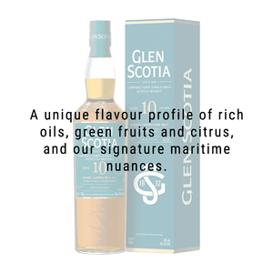 Glen Scotia 10 Year Scotch Whisky 750mL