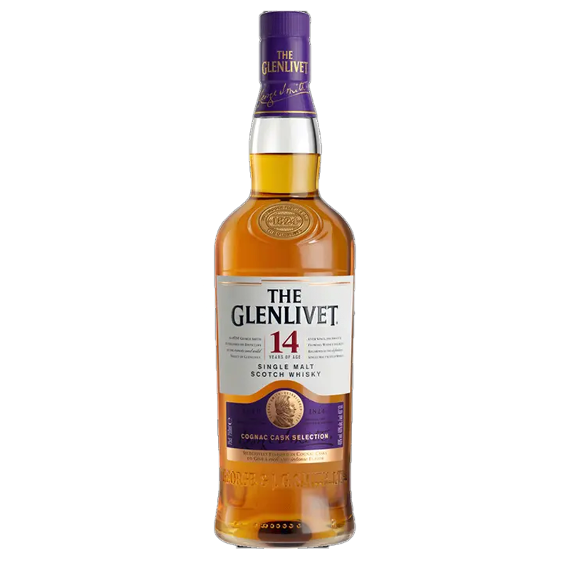 Glenlivet 14 Year Single Malt Scotch Whisky 750mL