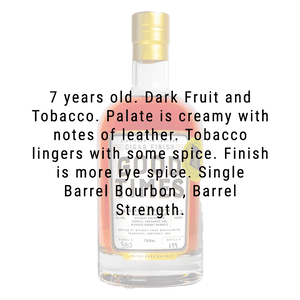 Good Times Cigar Barrel Strength Bourbon 750mL