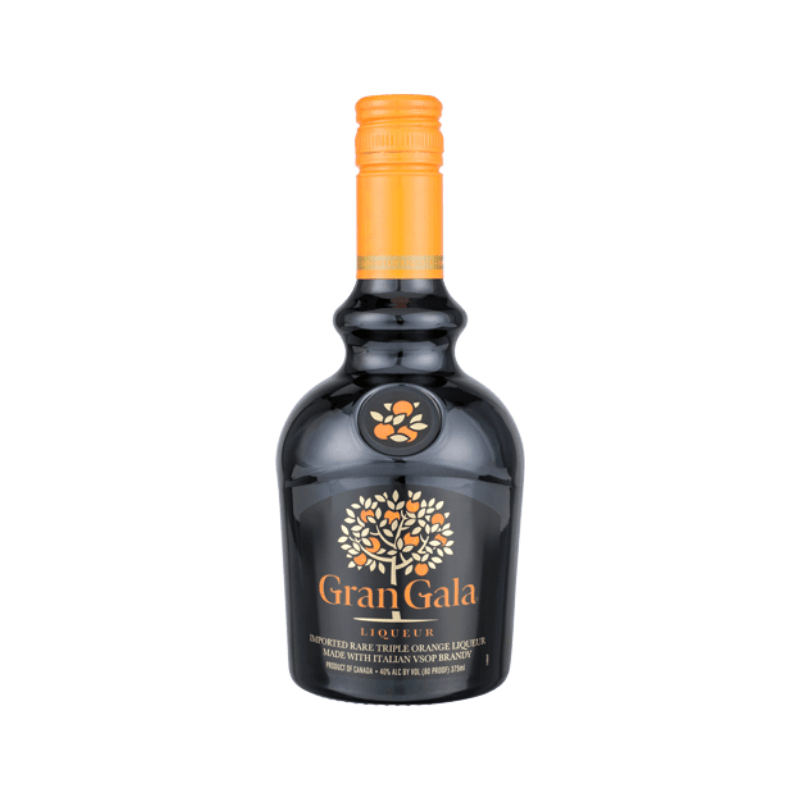 Gran Gala Liqueur 750ml bottle – premium Italian orange brandy liqueur with rich citrus flavor, perfect for cocktails, desserts, or sipping neat