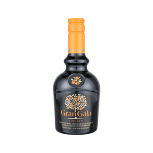 Gran Gala Liqueur 750ml bottle – premium Italian orange brandy liqueur with rich citrus flavor, perfect for cocktails, desserts, or sipping neat
