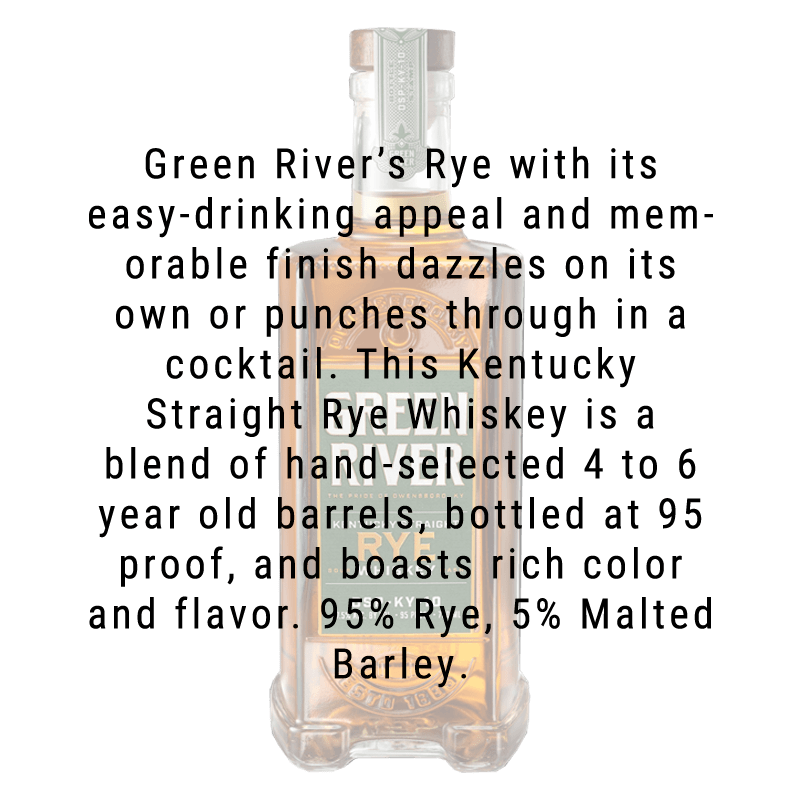 Green River Rye Whiskey 750mL