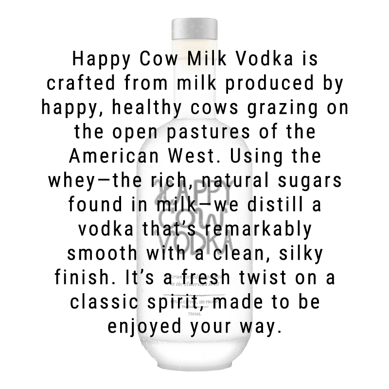 Happy Cow Vodka 750ml