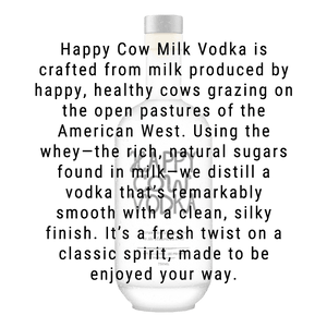 Happy Cow Vodka 750ml