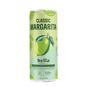 Hella Cocktail Co. Classic Margarita Cocktail 4 pack 12.oz