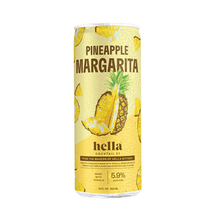 Hella Cocktail Co. Pineapple Margarita Cocktail 4 pack 12.oz