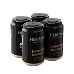 Heritage Distilling Peachy Bourbon 4 Pack 12.oz