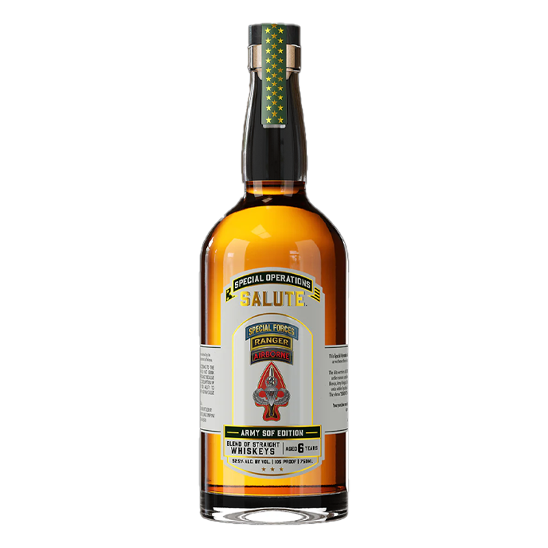 Heritage Distilling Special Operations Salute™ Whiskey - Army SOF Edition (Bottle Only) 750mL