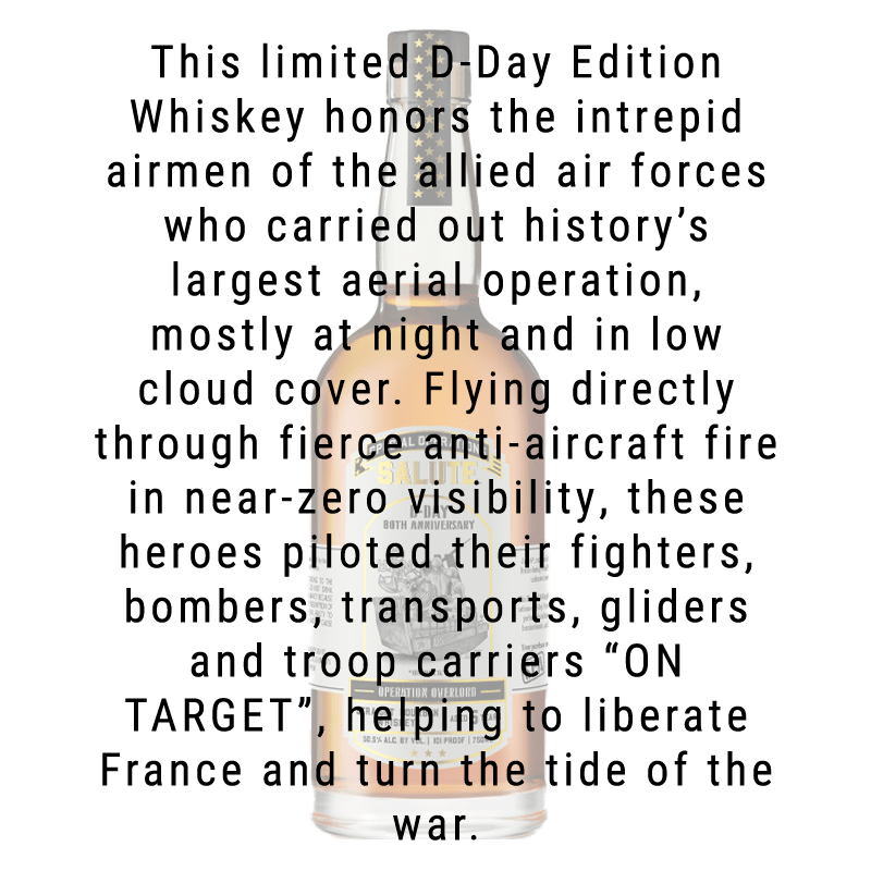 Heritage Distilling Special Operations Salute™ Whiskey - D-Day 80th Anniversary - SEA 750mL