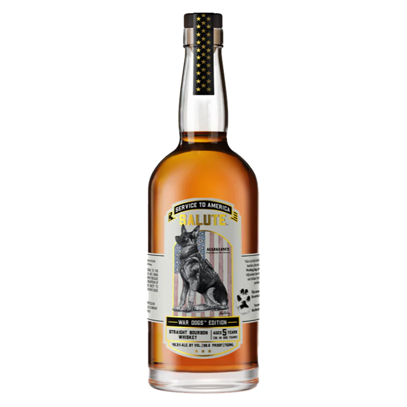 Heritage Distilling Service to America Salute™ Whiskey - War Dogs 750mL