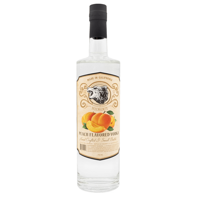 Hideout Peach Flavored Vodka 750ml