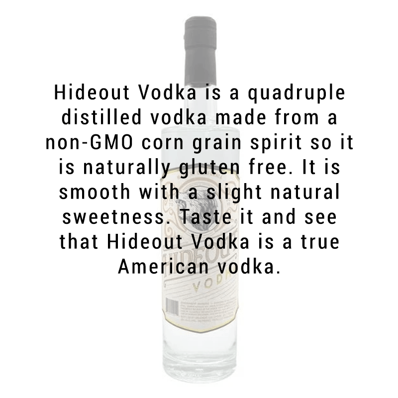 Hideout Vodka 1L