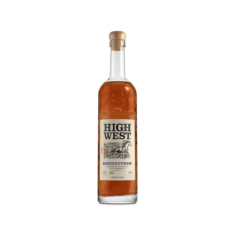 High West Rye Whiskey Rendezvous 92 Proof 750ml Bottle