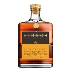Hirsch The Single Barrel Double Oak Bourbon Whiskey 750mL