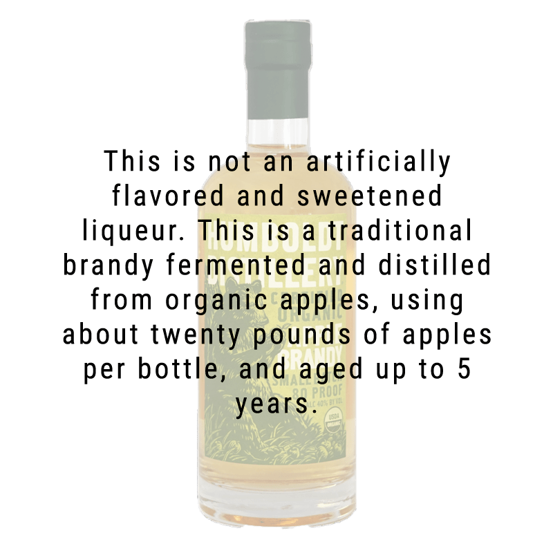 Humboldt Distillery Apple Brandy 750mL