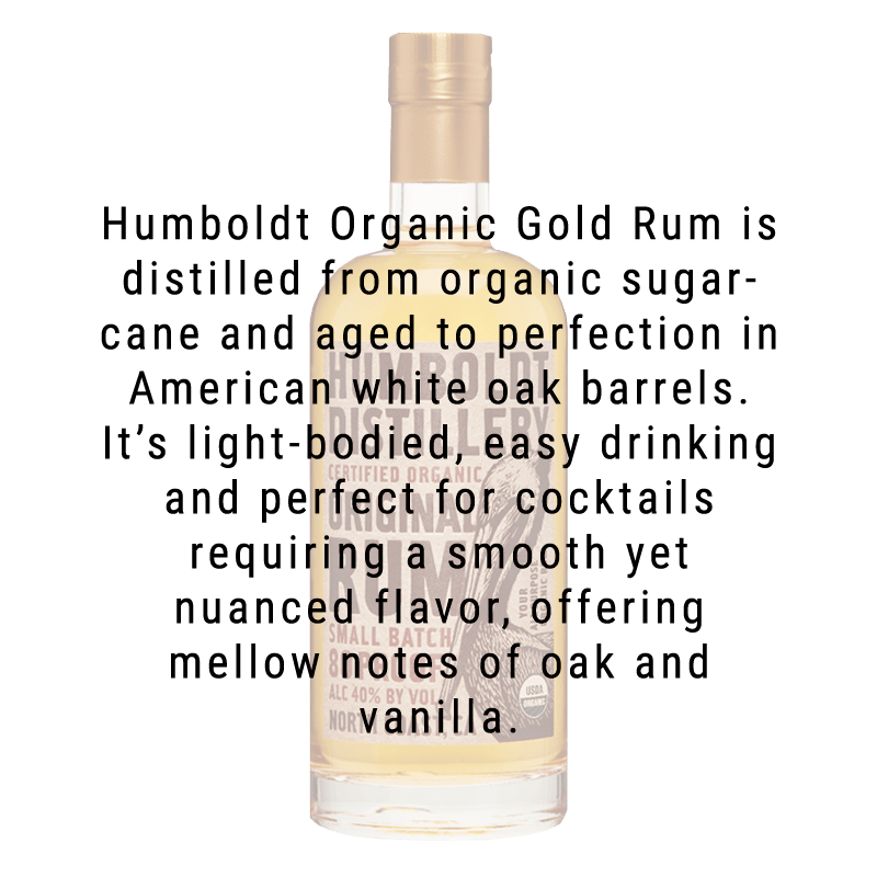 Humboldt Distillery Gold Rum 750mL