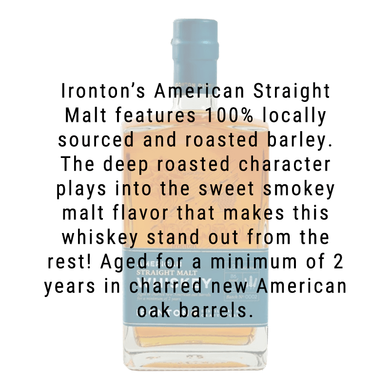 Ironton American Single Malt Whiskey 750mL