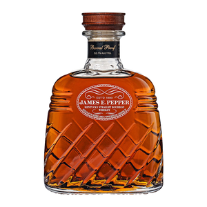 James E. Pepper Barrel Proof Bourbon Whiskey 750mL