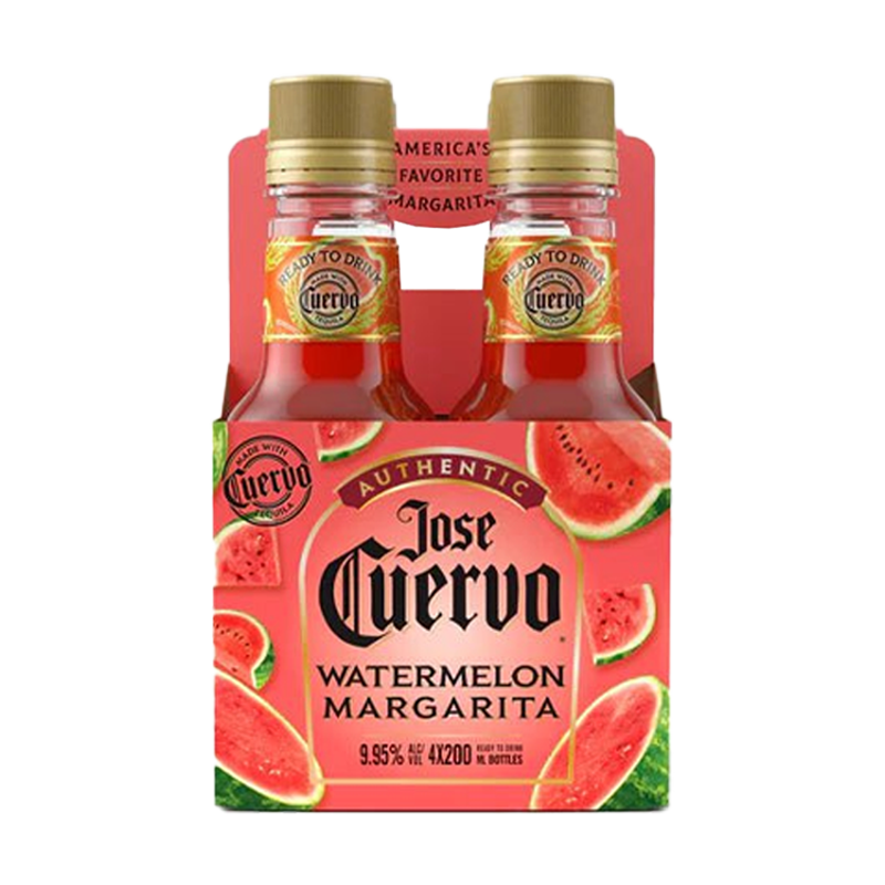 Jose Cuervo Authentic Watermelon Margarita 200mL 4 Pack