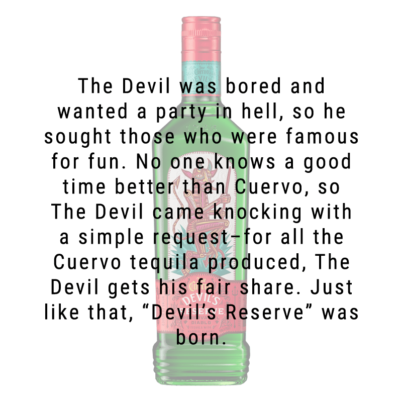 Jose Cuervo Devil's Reserve Tequila 1L