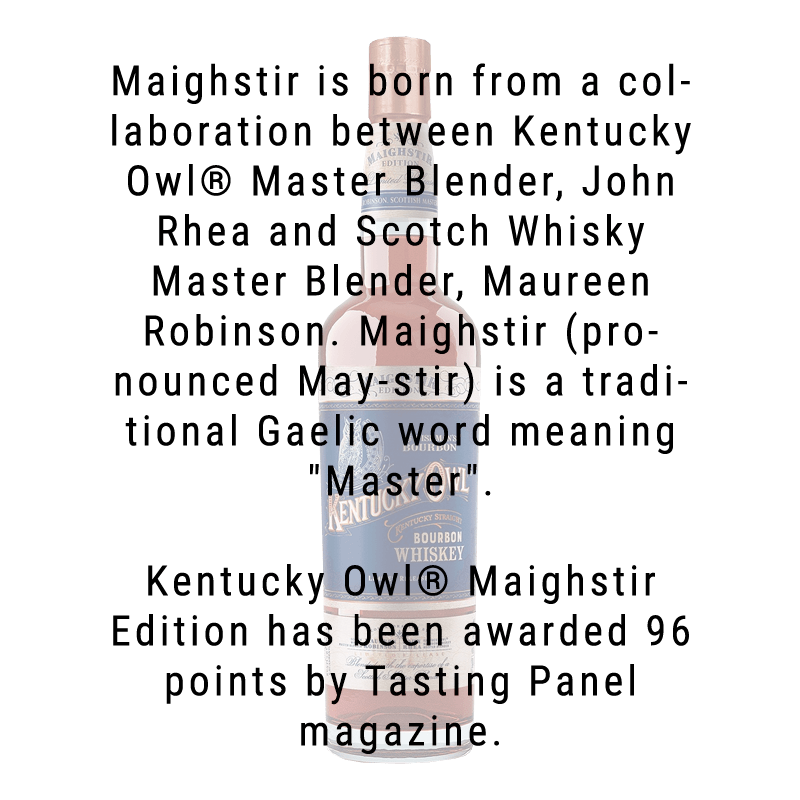 
            
                Load image into Gallery viewer, Kentucky Owl Kentucky  Maighstir Edition Bourbon Whiskey 750mL
            
        