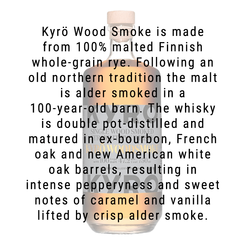 
            
                Load image into Gallery viewer, Kyro Wood Smoke Whiskey 750ml
            
        