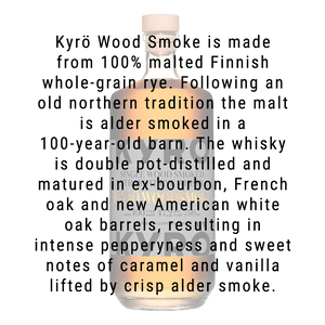 
            
                Load image into Gallery viewer, Kyro Wood Smoke Whiskey 750ml
            
        