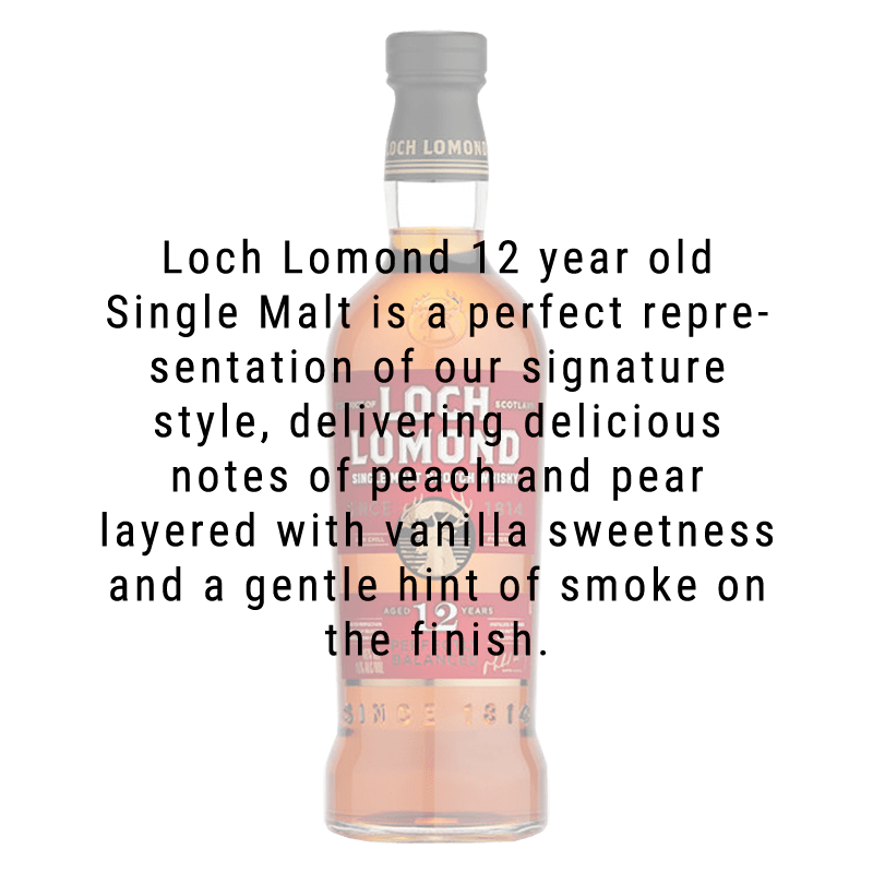 Loch Lomond 12 Year Single Malt Scotch Whisky 750mL