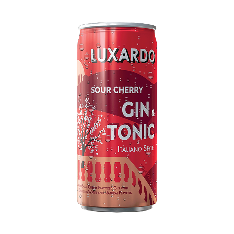 Luxardo Sour Cherry Gin & Tonic Cocktail 4 pack