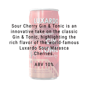 
            
                Load image into Gallery viewer, Luxardo Sour Cherry Gin &amp;amp; Tonic Cocktail 4 pack
            
        