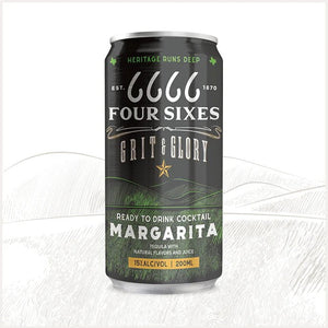 Four Sixes Grit & Glory Margarita 4 Pack 12.oz