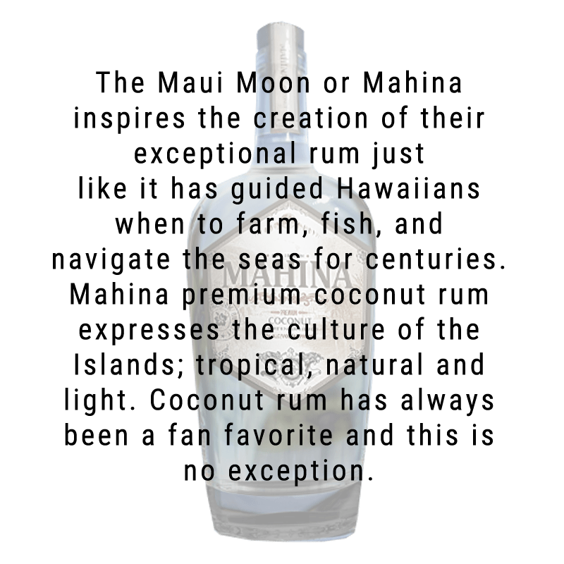 Mahina Coconut Rum 750mL