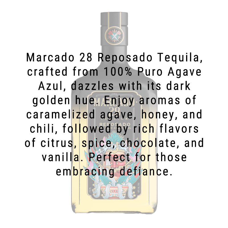 Marcado 28 Tequila Reposado 750mL