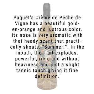 Mathieu Paquet Creme de Peche Liqueur 750ml