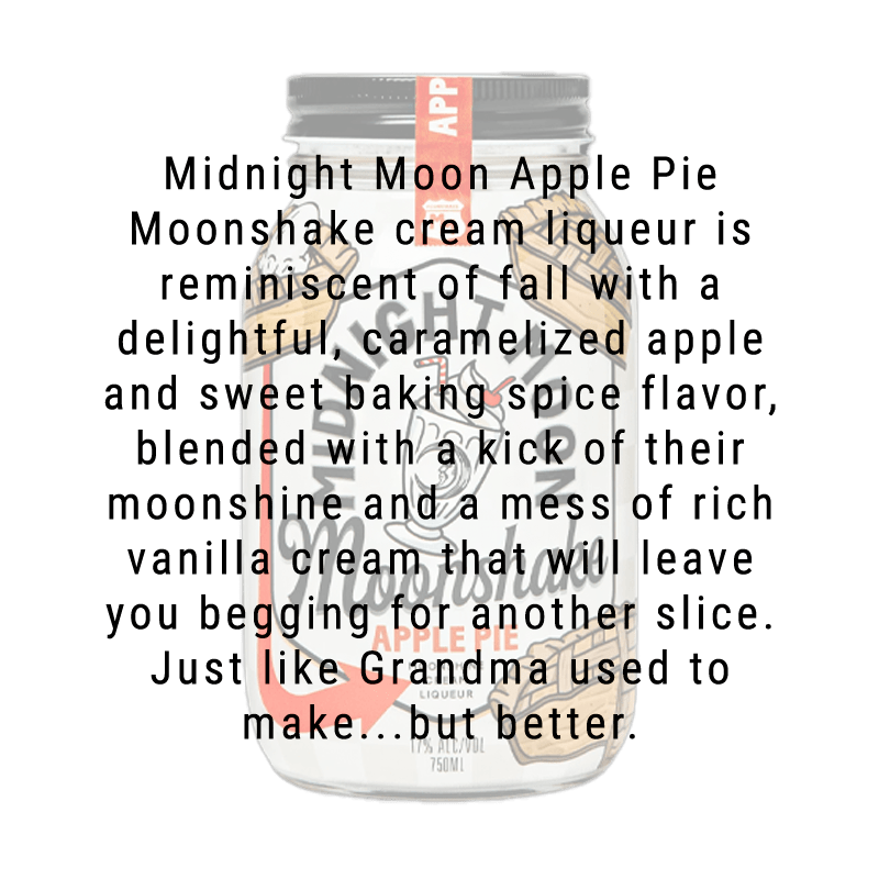 Midnight Moon Apple Pie Moonshake 750mL