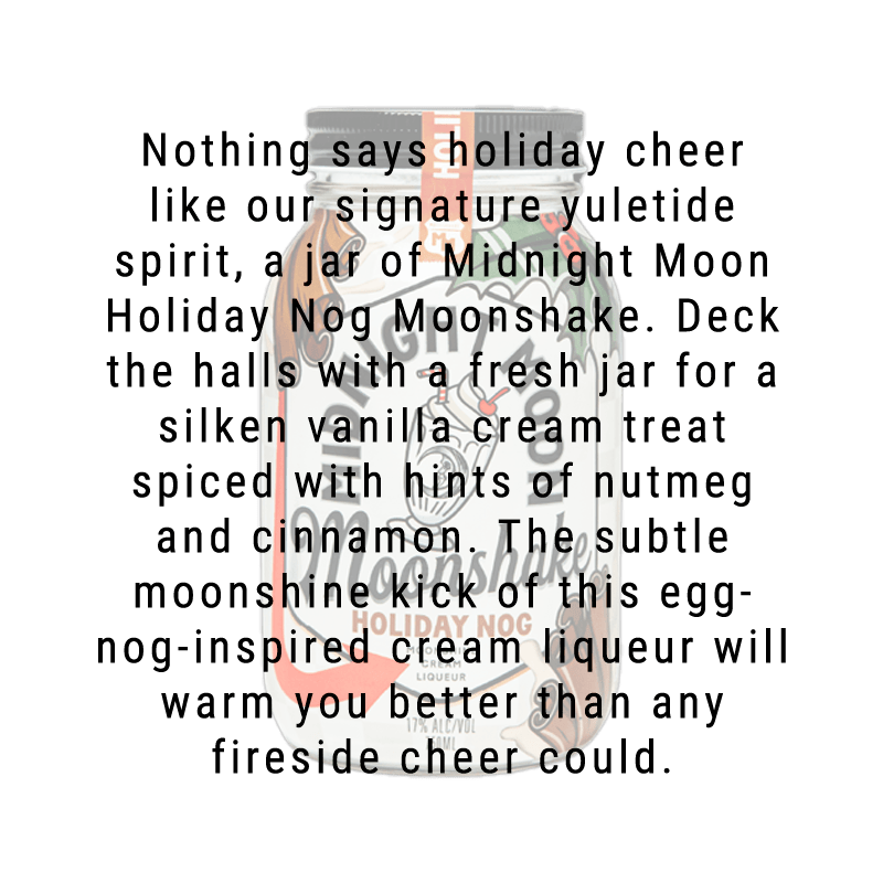 Midnight Moon Holiday Nog Moonshake 750mL