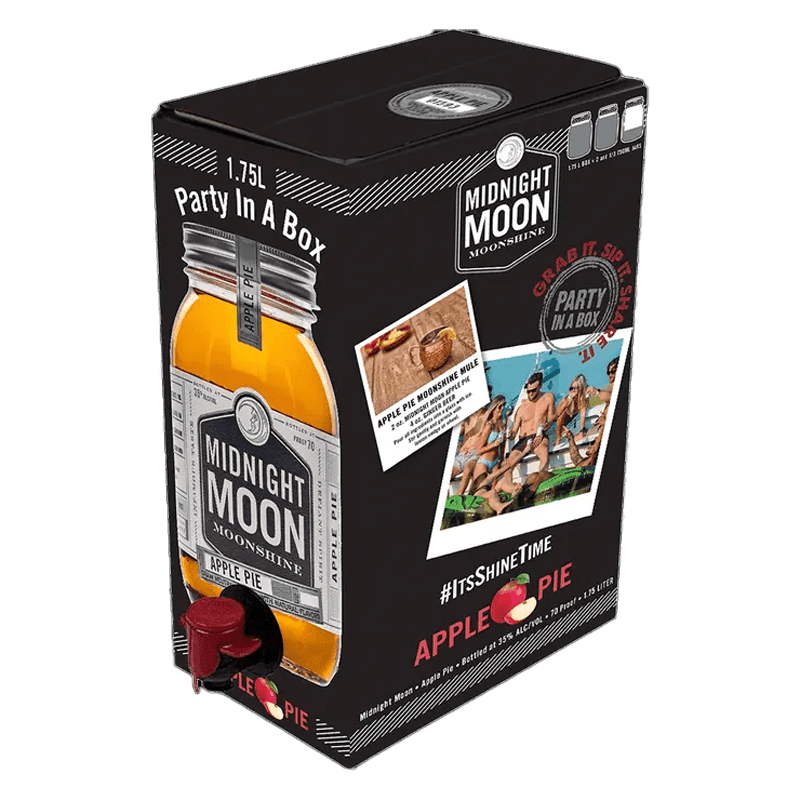 Midnight Moon Party in a Box Apple Pie Moonshine 1.75L