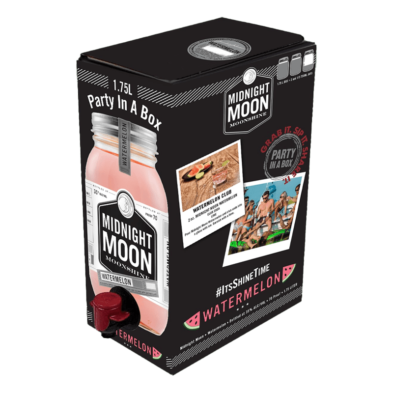 
            
                Load image into Gallery viewer, Midnight Moon Party in a Box Watermelon Moonshine 1.75L
            
        