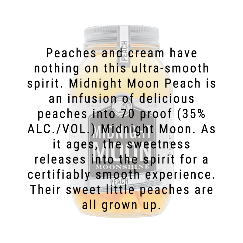 Midnight Moon Peach Moonshine 750mL