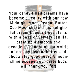 Midnight Moon Peanut Butter Moonshake 750mL