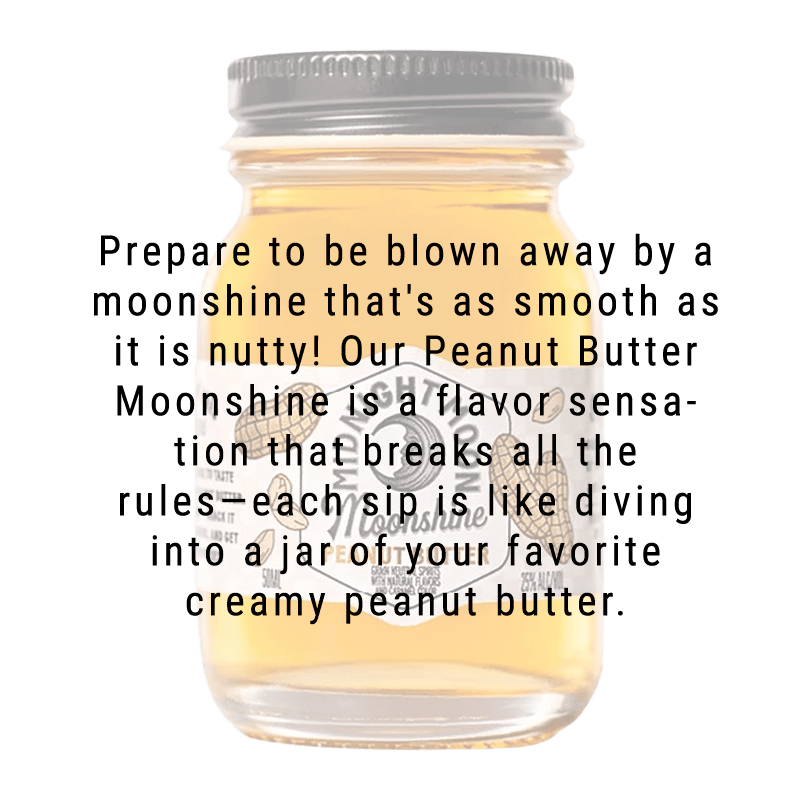Midnight Moon Peanut Butter Moonshine 50mL 12 pack