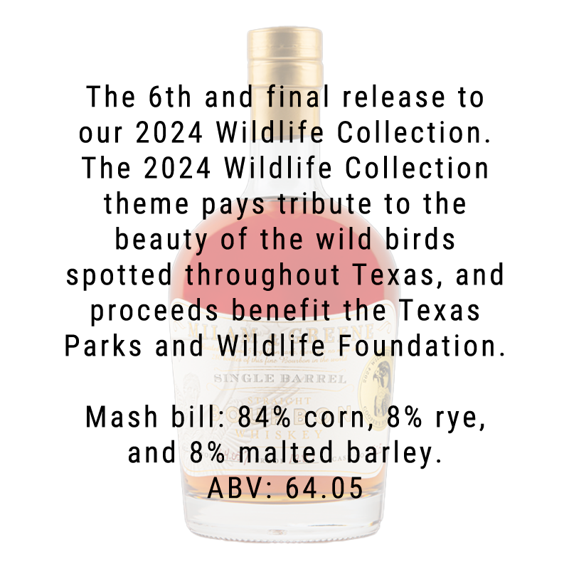 Milam And Greene Wildlife Single Barrel - Cooper’s Hawk 750mL