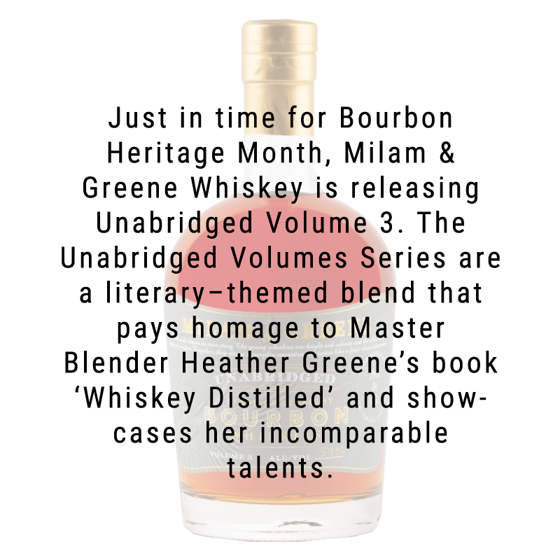 Milam & Greene Unabridged Vol#3 Straight Bourbon Whiskey 750mL