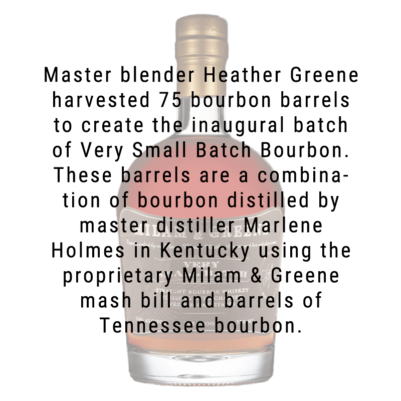 Milam & Greene Very Small Batch Bourbon 750mL