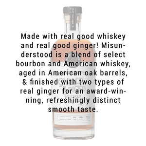 
            
                Load image into Gallery viewer, Misunderstood Ginger Spiced Flavored Whiskey 750mL
            
        