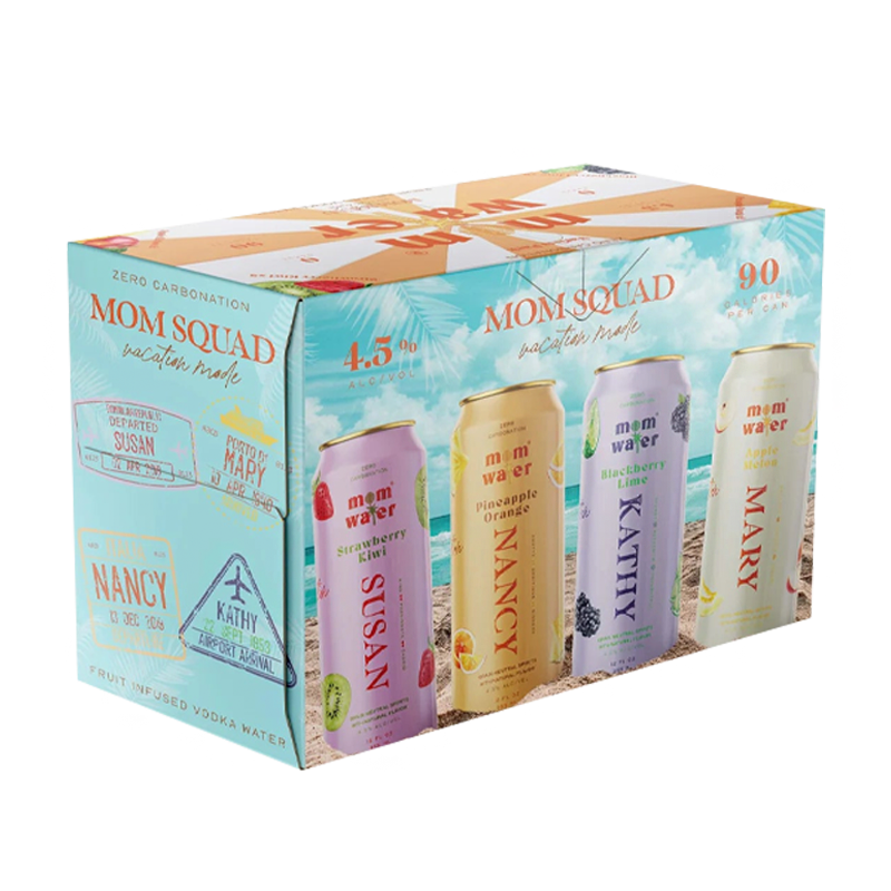 Mom Water Vacation Mode - Variety Pack Cocktails 12.oz