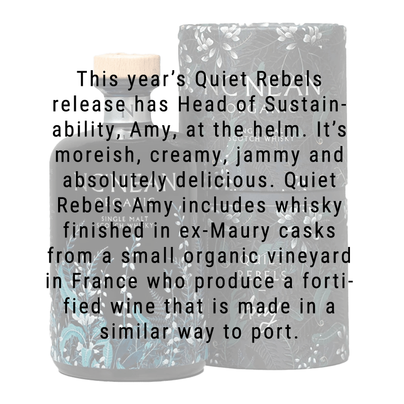 Nc'Nean Quiet Rebels Amy Single Malt Whiskey 750mL