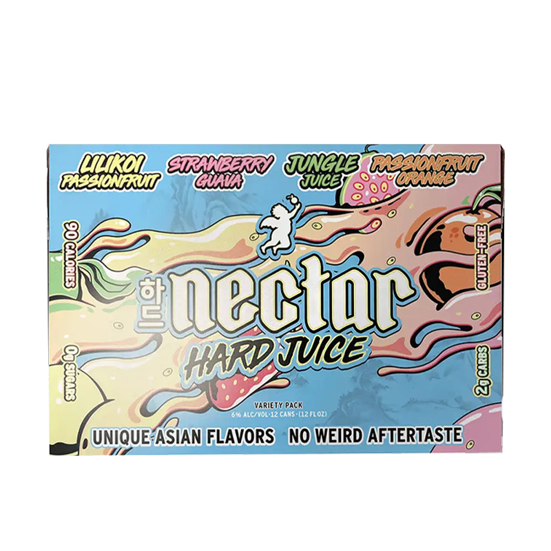 Nectar Hard Juice  Hard Seltzer Variety 12 Pack 12.oz