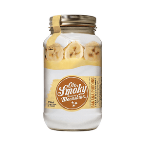 Ole Smoky Banana Pudding Cream Moonshine 35 750ml Bottle with Smooth Banana Flavor
