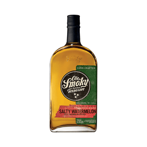 Ole Smoky Salty Watermelon Flavored Whiskey 750ml Bottle with Mountain Made Label 
